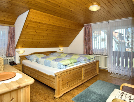 Schlafzimmer Ferienwohnung Eichhörnchenblick