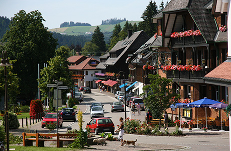 Die Flaniermeile in Hinterzarten